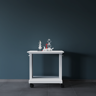 Стол лабораторный передвижной ЛК-900 СЛП (столешница – Lab HPL, высота 770)